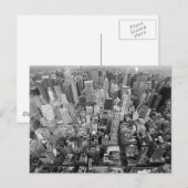 Carte Postale New York d'en haut (Devant / Derrière)