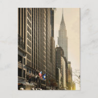 New York, E 42 St et Chrysler Building