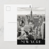 Carte Postale New York Empire State (Devant / Derrière)