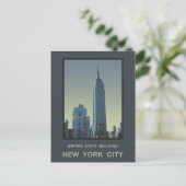 Carte Postale New York Empire State Building (Debout devant)