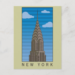 Carte Postale New York Empire State Building