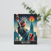 Carte Postale New York : État de beauté naturelle (Debout devant)