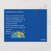 Carte Postale New York, États-Unis, Personnalisable, Voyage en m (Dos)