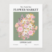 Carte Postale New York Flower Market, Upper East Postcard (Devant)