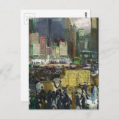 Carte Postale New York - George Bellows (Devant / Derrière)