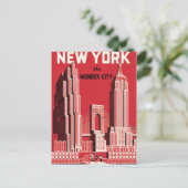 Carte Postale New York La ville miracle (Debout devant)