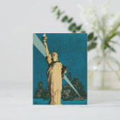 Carte Postale New York : L'affiche de la Cité des merveilles du (Debout devant)