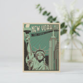 Carte Postale New York - L'Empire City (Debout devant)