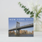 Carte Postale New York | MERCI (Debout devant)