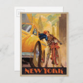 Carte Postale New York Minute (Devant / Derrière)