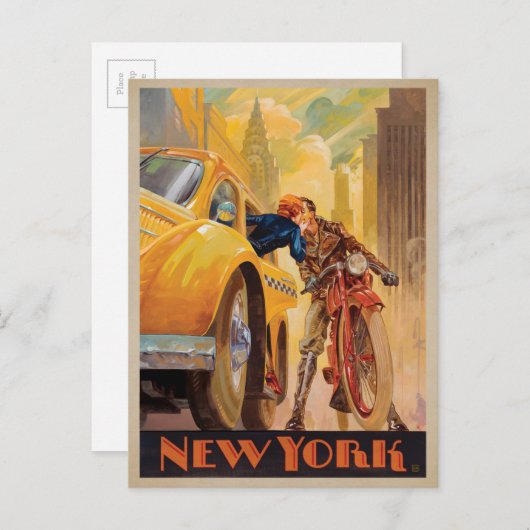 Carte Postale New York Minute (Devant / Derrière)