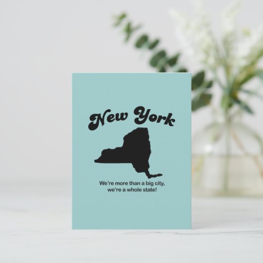 Carte Postale New York Motto - Un état entier (Debout devant)
