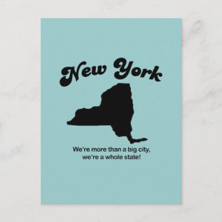 Carte Postale New York Motto - Un état entier
