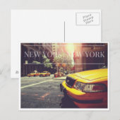 Carte Postale New York, New York (Devant / Derrière)