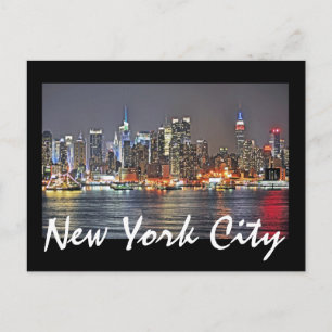 Carte Postale New York, New York, États-Unis
