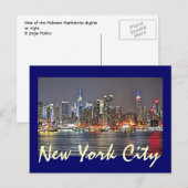 Carte Postale New York, New York, États-Unis (Devant / Derrière)