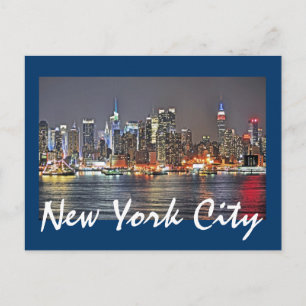 Carte Postale New York, New York, États-Unis