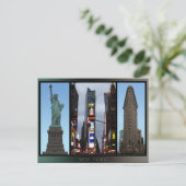 Carte postale New York New York Landmark Souvenir  (Debout devant)