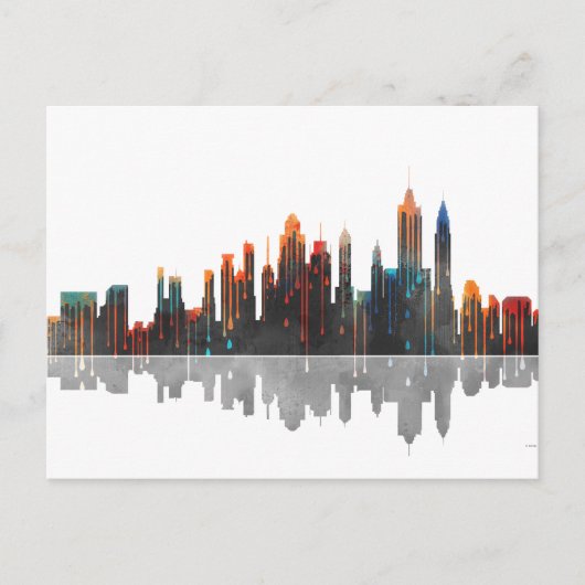 Carte Postale New York New York Skyline (Devant)