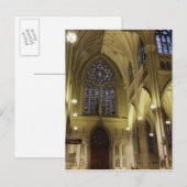 Carte Postale New York, New York, USA. Saint-Patricks 2 (Devant / Derrière)