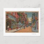 Carte Postale New York, NY - Vue sur Chinatown Shops (Devant)