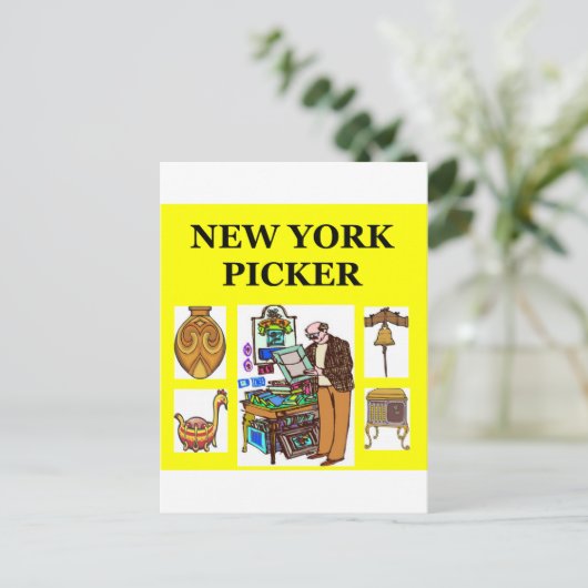 Carte Postale new york picker (Debout devant)