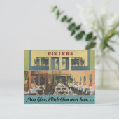 Carte Postale New York, Pinter's Restaurant (Debout devant)