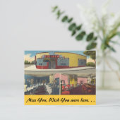 Carte Postale New York, Sideshow Bar & Restaurant (Debout devant)