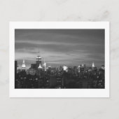 Carte Postale New York Skyline (Devant)