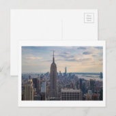 Carte Postale New York Skyline (Devant / Derrière)