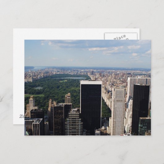 Carte Postale New York Skyline I (Devant / Derrière)