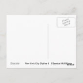 Carte Postale New York Skyline I (Dos)