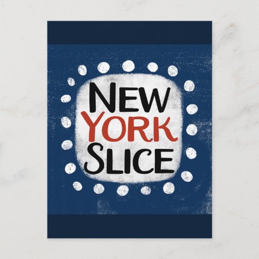 Carte postale New York Slice (Devant)