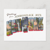 Carte Postale New York State Adirondack Mts (Devant)