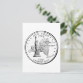 Carte Postale New York State Quarter (Debout devant)