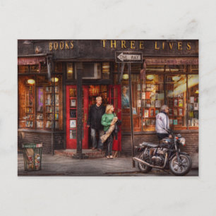 Carte Postale New York - Store - Greenwich Village - Three Lives