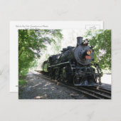 Carte Postale New York, Susquehanna et Western (Devant / Derrière)