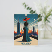 Carte Postale New York : Terre de Merveilles Naturelles (Debout devant)