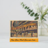 Carte Postale New York, The Brass Rail Cafe & Bar, New York City (Debout devant)