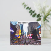 Carte Postale New York - Times Square (Debout devant)
