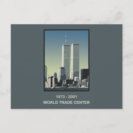 Carte Postale New York World Trade Centre (Devant)