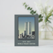 Carte Postale New York World Trade Centre (Debout devant)