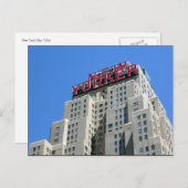 Carte Postale new yorkais (Devant / Derrière)