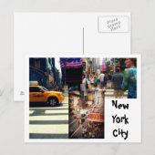 Carte Postale New YorkCity (Devant / Derrière)