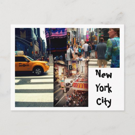 Carte Postale New YorkCity (Devant)
