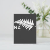 Carte Postale New Zealand Tree Fern Plant (Debout devant)