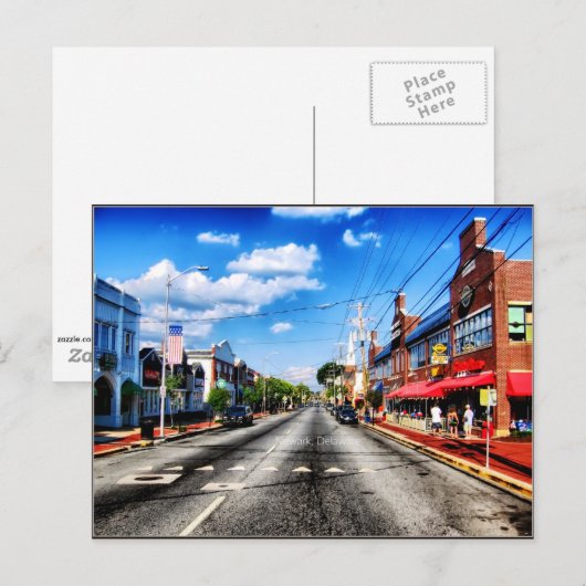 Carte Postale Newark, Delaware (Devant / Derrière)