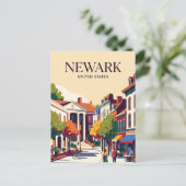 Carte Postale Newark Delaware (Debout devant)