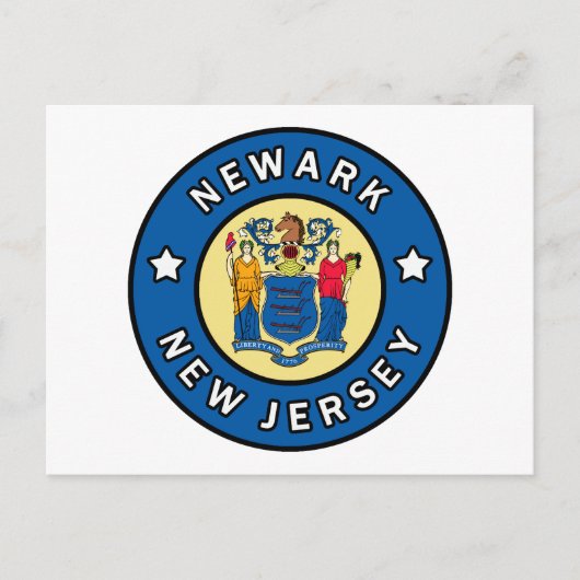 Carte Postale Newark New Jersey (Devant)