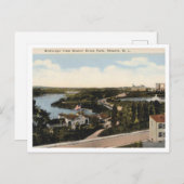 Carte Postale Newark NJ, Panorama Branch Brook Park 1920 (Devant / Derrière)